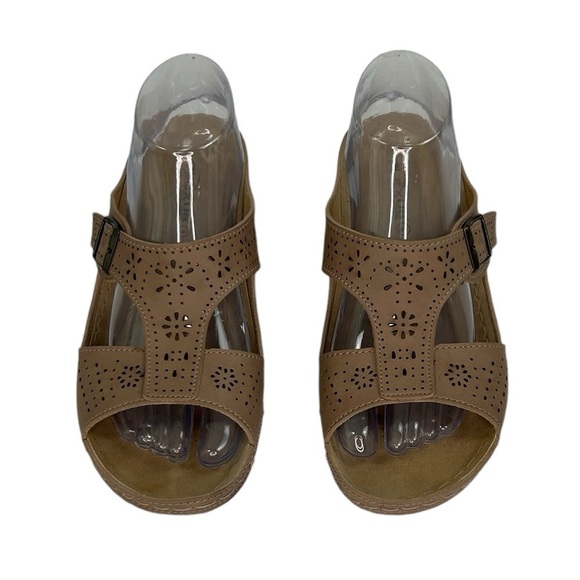 Flexus By Spring Step Pendunia Women SZ 9 Cushioned Sole Slide Comfort Sandals - Picture 1 of 9